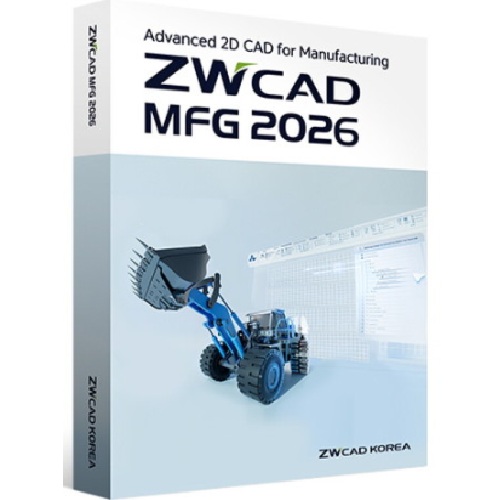 Zwsoft ZWCAD 2026 MFG (라이선스)_이미지