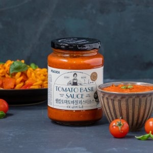  피코크 샘킴 토마토 바질 파스타소스 450g [1개]