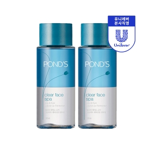 폰즈 클리어 훼이스 스파 립 앤 아이 메이크업 리무버 300ml (2개)_이미지