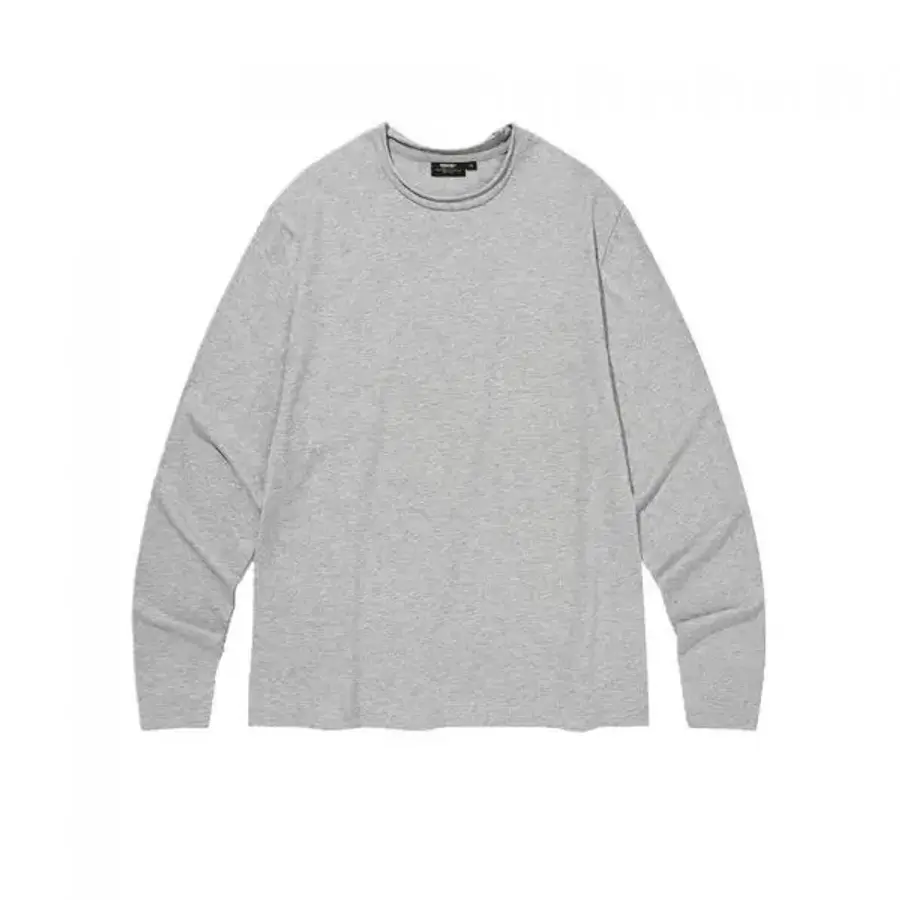 카네이테이 KANEITEI RAW CUT CROP LONG S리 LEEVES MELANGE GRAY K26S-TOL-536-MG 1780