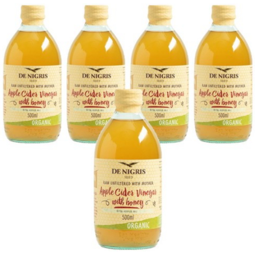 데니그리스 유기농 사과식초 허니 500ml (5개)_이미지