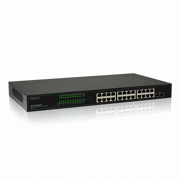 NEXT-1026GSFP 10/100/1000Mbps 24포트   2SFP 기가비트 스위칭허브