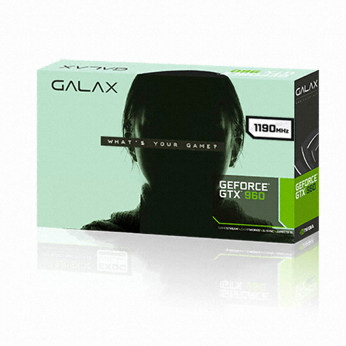 갤럭시 GALAX 지포스 GTX960 OC D5 2GB 1190MHz_이미지