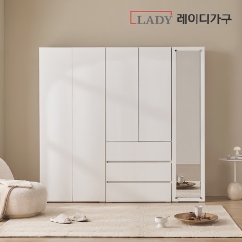레이디가구 빈트 수납 시스템 터치 옷장 C세트 1200_이미지