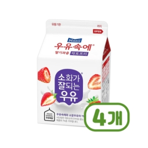 매일유업 우유속에 딸기 락토프리 300ml이미지입니다. 누르면 해당 게시물로 새창이동합니다.