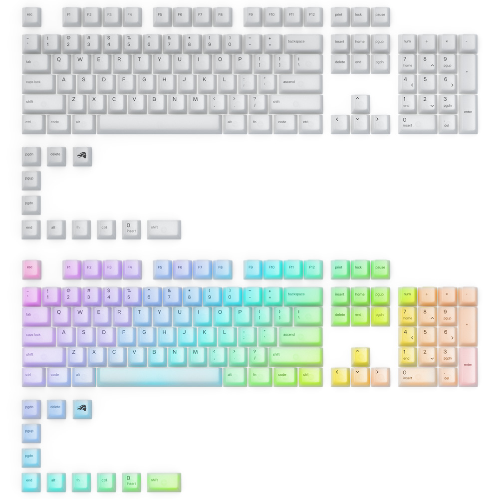 글로리어스 POLYCHROMA RGB 키캡 세트_이미지