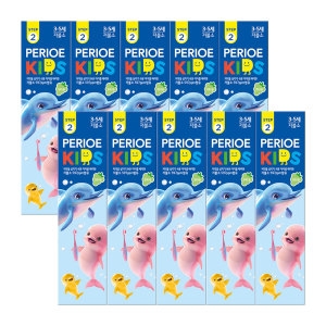 페리오 키즈 2단계 핑크퐁 치약 75g (10개)_이미지