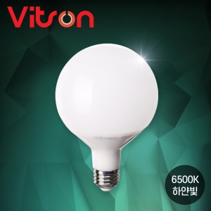 비츠온  LED 볼구 12W 롱타입 주광색 전구 조명 램프