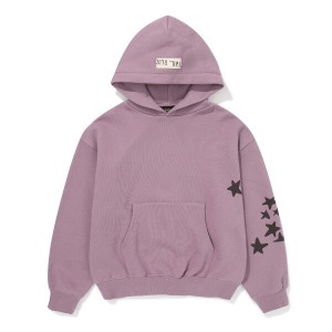 블루테일 AZI2TS01PK 핑크 소매 별 프린트 후드티 35562111