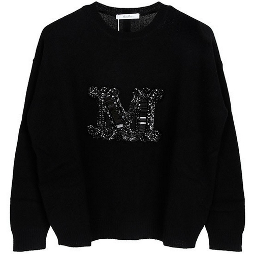 막스마라 울 캐시미어 PALATO 니트 PALATO (004, 블랙)