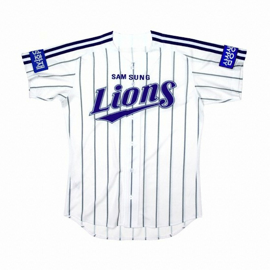 위팬 삼성 라이온즈 선수용 홈 유니폼_이미지
