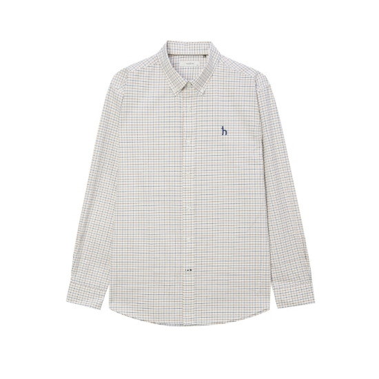 테터솔 체크 셔츠 HZSH4C402IV