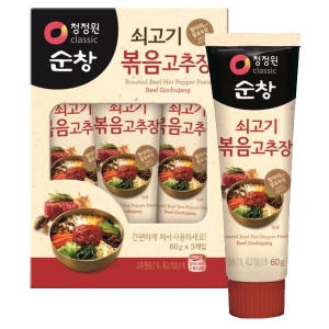 청정원 쇠고기 볶음고추장 60g이미지입니다. 누르면 해당 게시물로 새창이동합니다.