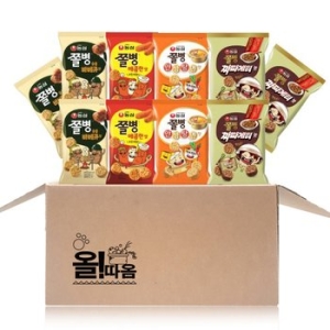 이마트 트레이더스 농심 쫄병스낵 매콤한맛 5입+안성탕면맛 5입+바베큐맛 5입+짜파게티맛 5입