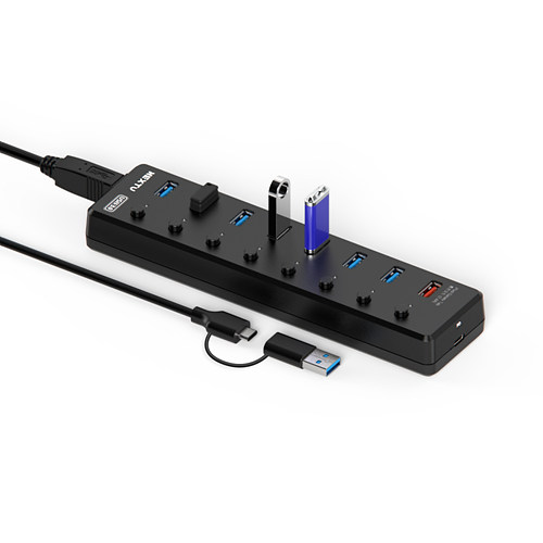 �������������ͽ� �ؽ�Ʈ NEXT-UH309PD (9��Ʈ/USB 3.0 Type A+C)
