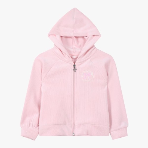 이랜드 로엠걸즈 밍크 벨로아 후드 집업 RGJM25T1C_7358