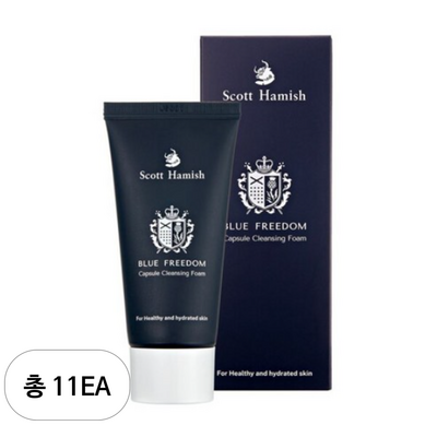 한국콜마 스콧해미쉬 블루 프리덤 캡슐 클렌징폼 150ml (11개)