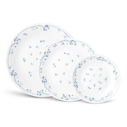 코렐브랜드 코렐 프로빈셜블루 원형접시 3P (소+중+대)