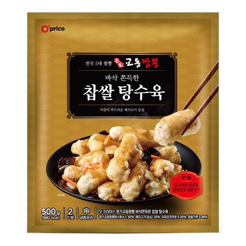 이랜드리테일 오프라이스 명가 교동짬뽕 찹쌀탕수육 500g이미지입니다. 누르면 해당 게시물로 새창이동합니다.