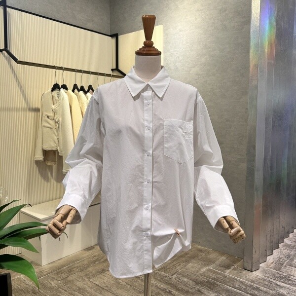 AOA5QB01G_포켓 자수 카라 셔츠