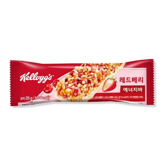 켈로그 레드베리 에너지바 25g