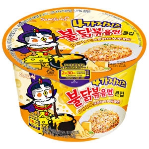 삼양식품 4가지 치즈 불닭볶음면 110g (1개)