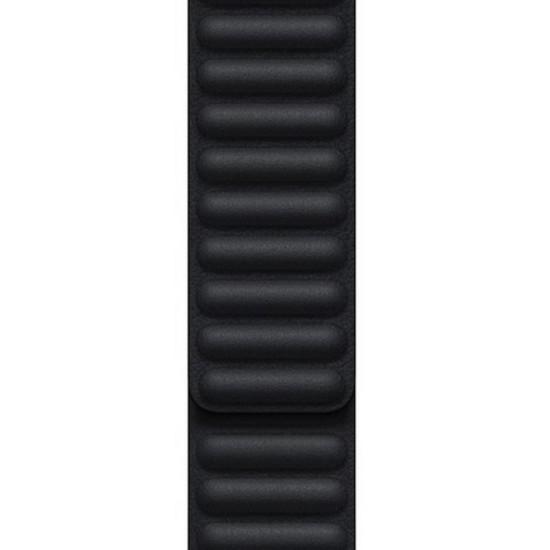 APPLE 가죽 링크 스트랩 M/L (미드나이트) (41mm)_이미지