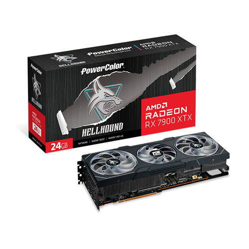 PowerColor 라데온 RX 7900 XTX Hellhound D6 24GB