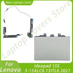 레노버 Ideapad 15s 3-15ALC6 3-15ITL6 2021 노트북용 오리지널 터치패드 마이크 내장 부품 교체