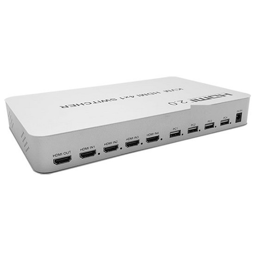 LS-HD4KVM HDMI 4:1 KVM 스위치