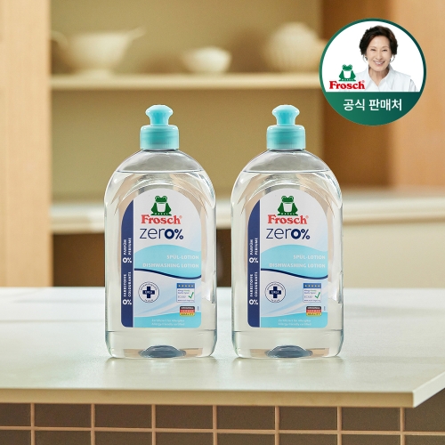 프로쉬 제로 주방세제 500ml (2개)_이미지
