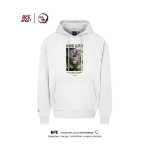 UFC SPORT귀멸의 칼날 키 비주얼 릴렉스핏 후드 티셔츠 화이트 U2HDW2371WH 1866311_이미지