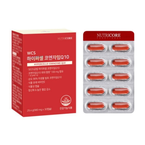뉴트리코어 하이퍼셀 코엔자임Q10 30캡슐 (3개)_이미지
