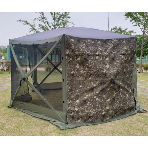 육각 쉘터용 바람막이