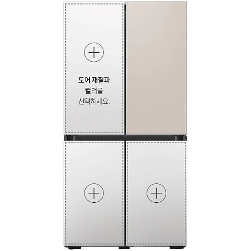 �Ｚ���� ����ũ BESPOKE ����� 4���� �г� (��ĭ) RA-F18DUU39