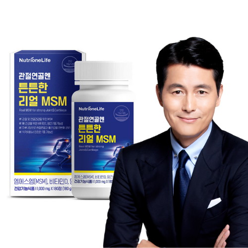 뉴트리원 뉴트리원라이프 관절연골엔 튼튼한 리얼 MSM 180정 (1개)