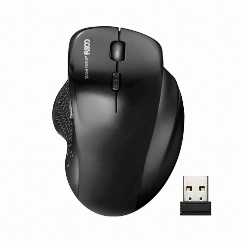 코시 M3469WL 세미 버티컬 오피스 무선 마우스_이미지