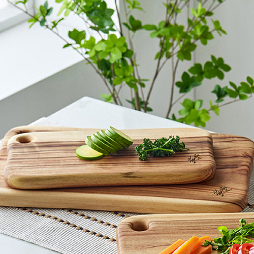 인현공방 호주 캄포나무 라운드 도마 3종세트