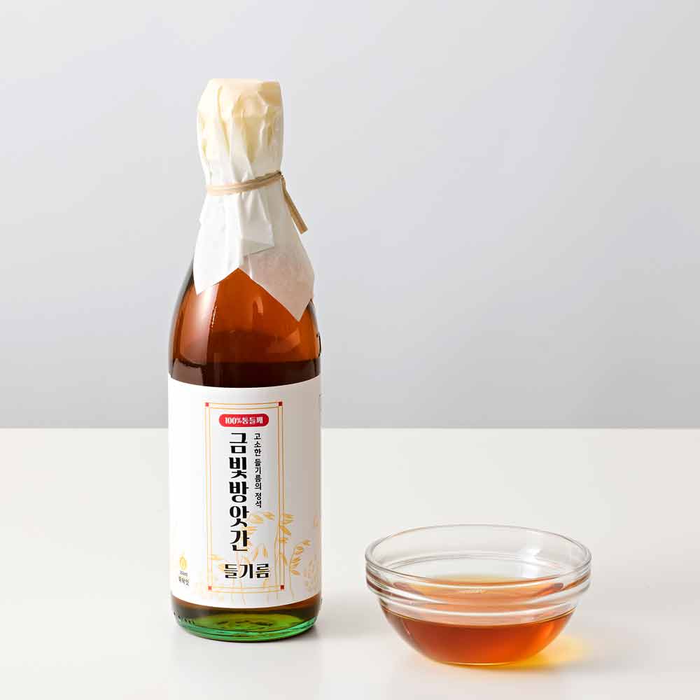 산해직송 금빛방앗간 들기름 350ml (1개)_이미지