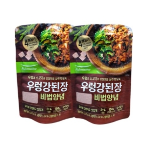 풀무원 소고기우렁 강된장 비빔양념 150g (2개)_이미지