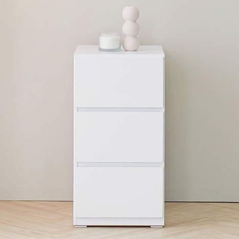 벨리카가구 토리 3단 틈새 서랍장 400