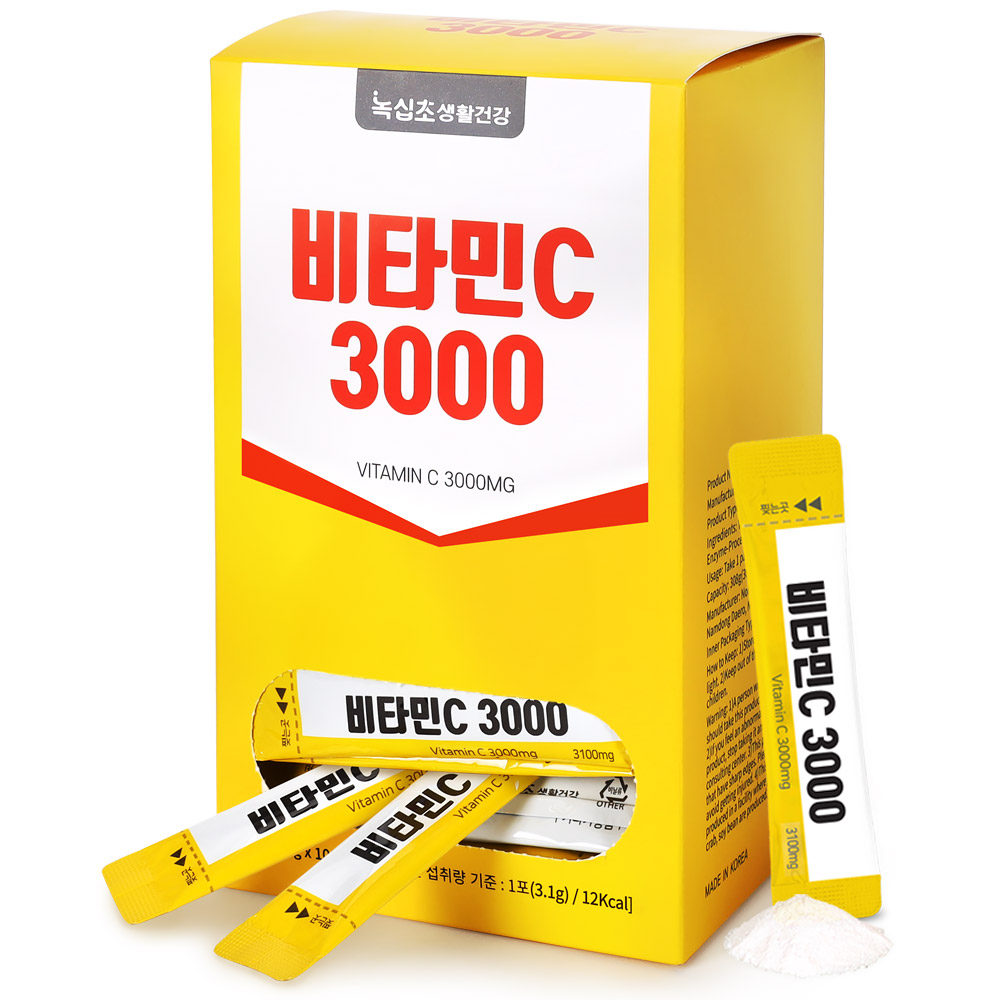 녹십초 비타민C 3000 100포 (1개)_이미지