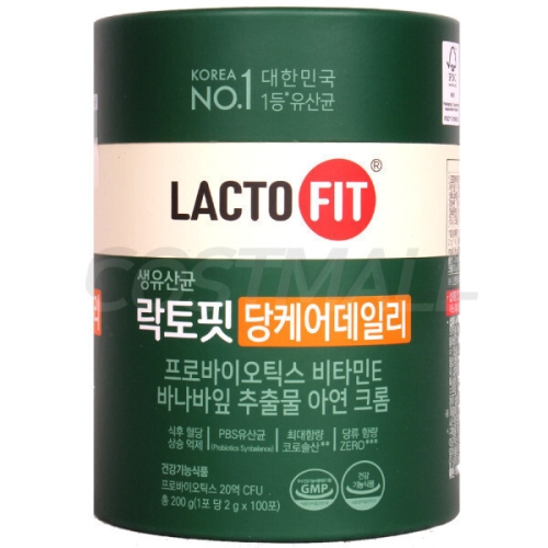 락토핏 당케어 데일리 2g 100포