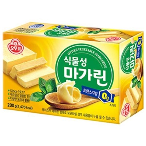 오뚜기 식물성 마가린 200g (15개)
