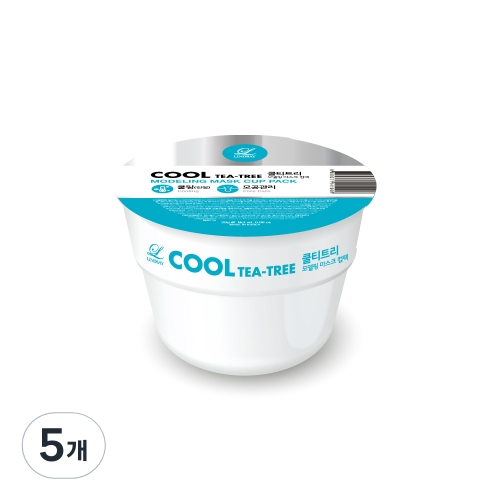 린제이 모델링 마스크 컵팩 티트리 28g (5개)_이미지