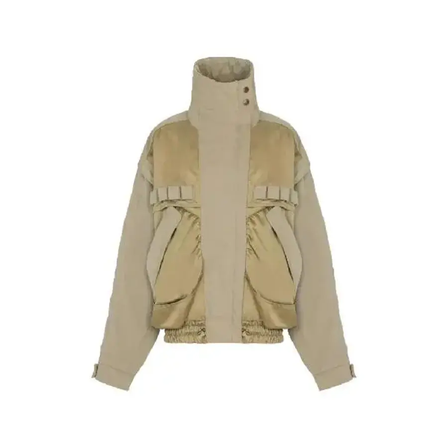 발망 트윌 코튼 봄버 재킷 GF0TFA90MI36 T