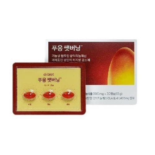 닥터블릿 푸응 팻버닝 600mg 30캡슐 (5개)