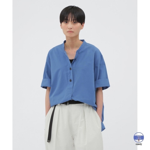  마가렛호웰 여성 셔츠 2종 YARN DYED COTTON LINEN SHIRTING SHIRT 5955152551