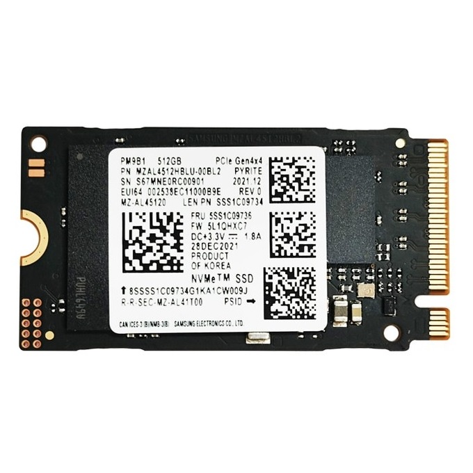 삼성전자 PM9B1 M.2 2242 NVMe 벌크 (512GB)_이미지