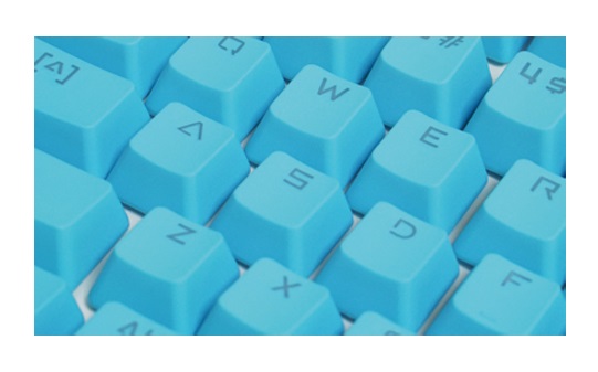 무영테크 ROOKY PBT DoubleShot 104 KeyCap (Aqua Blue)_이미지